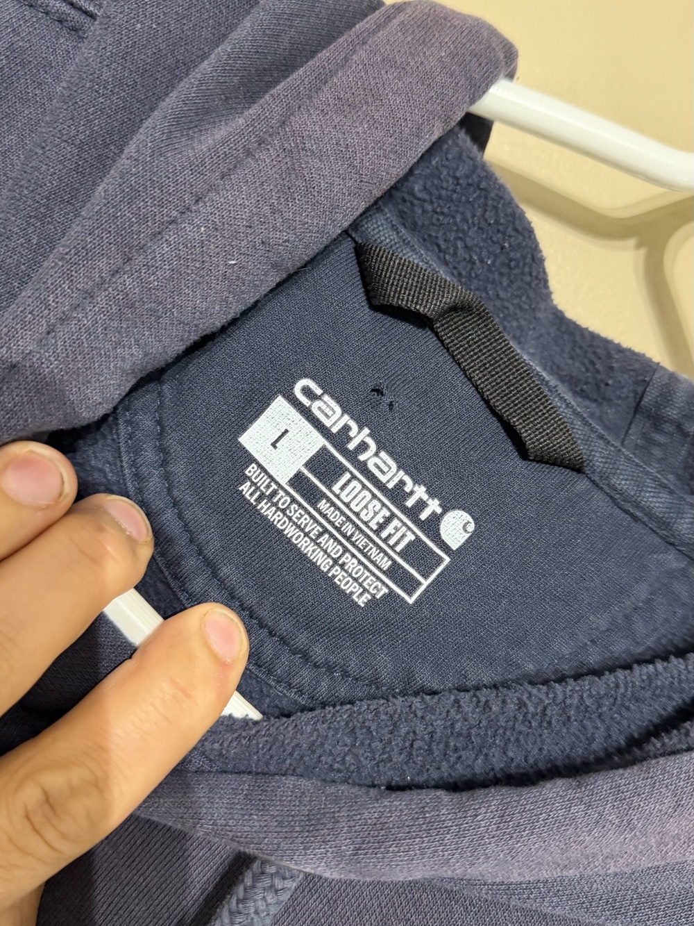 Carhartt Sun Stained Mildly Thrashed Pull Over Loose Fit Hoodie - Picture 6 of 10